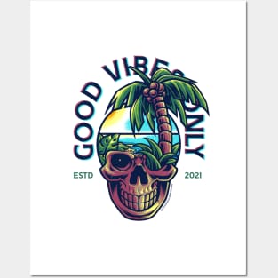 Good Vibes Only Posters and Art